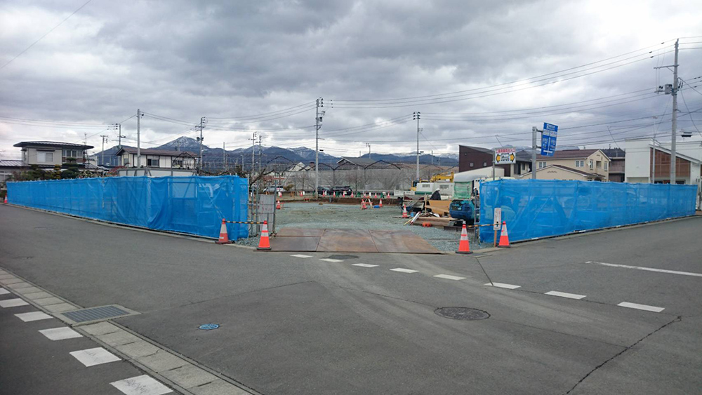 東根市 仮囲い工事